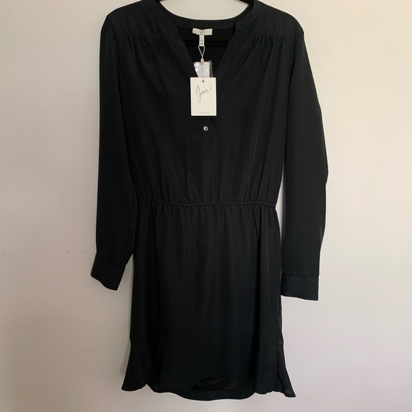 JOIE 🖤 Acey Long Sleeve Dress NWT - Picture 4 of 8
